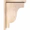 Ekena Millwork Newport Smooth Corbel w/Backplate, Douglas Fir, 7 1/2"W x 12"D x 16"H COR08X12X16NEW01SDF - alternate 3